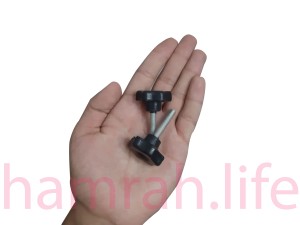 پیچ خروسکی فلکه ای 6 هفت پر ارتفاع رزوه 30 mm