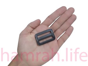 سگک پلاستیکی دو پل - بندگیر -  عرض داخلی ( 3.7 سانت )