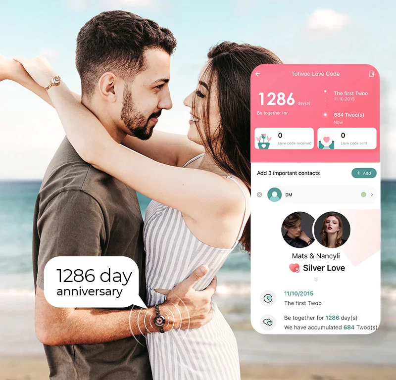 هدیه‌ای که همیشه وصل می‌ماند: TOTWOO یا دستبند دلتنگی؟