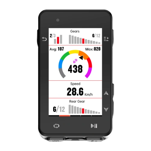 کامپیوتر دوچرخه iGPSPORT مدل iGS630S با نمایشگر 2.8 اینچی رنگی و ناوبری هوشمند GPS