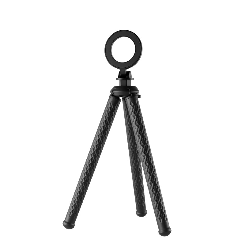 نگهدارنده تلفن Telesin مدل P3-FM-02 | پایه سه‌پایه مغناطیسی اختاپوسی انعطاف‌پذیر برای فیلمبرداری حرفه‌ای