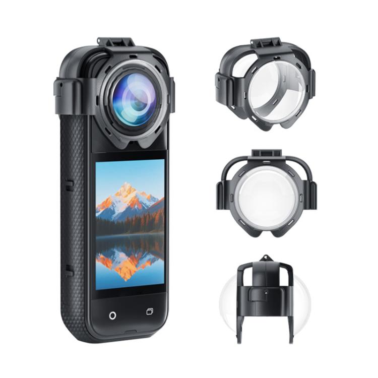 محافظ لنز گارد شیشه‌ای حرارتی اسنپ‌-آن PULUZ مدل PU750T مناسب Insta360 X5 – شیشه ضدخش با نصب آسان