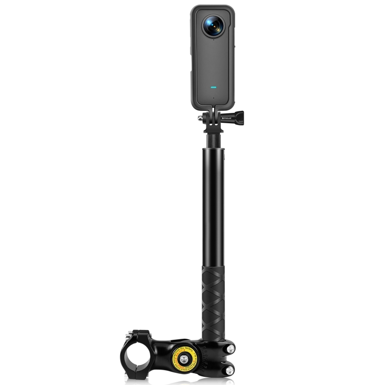 جزئیات اتصال پایه نگهدارنده پلوز PU817 به دوربین اکشن GoPro از طریق رزوه استاندارد