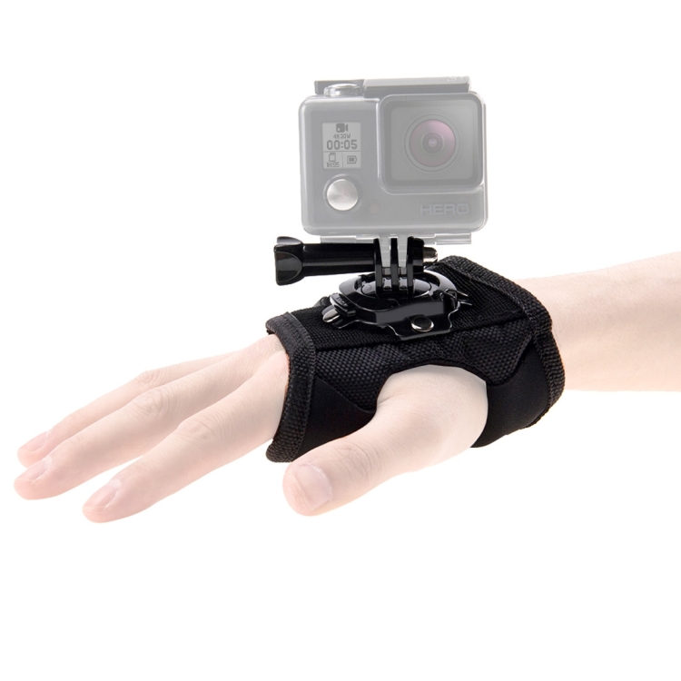 بند نگهدارنده دستکشی PULUZ با چرخش ۳۶۰ درجه مخصوص GoPro، Insta360 و DJI مدل PU162