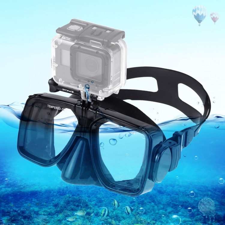 عینک شنا حرفه‌ای  برای دوربین‌های GoPro، Insta360 و DJI | مناسب فیلم‌برداری زیر آب برند پولوز مدل PU401B