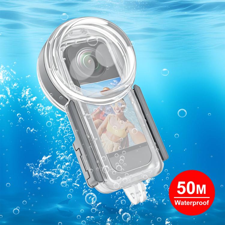 قاب ضد آب و غواصی برای Insta360 X5 تا عمق 50 متر PULUZ  مدل PU1206T