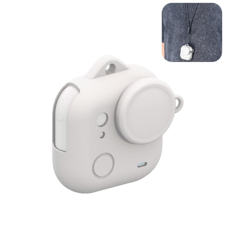 کاور محافظ سیلیکونی Insta360 GO Ultra پولوز مدل PU786W / PU786B | درپوش لنز و بند