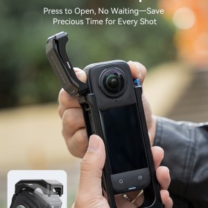 محافظ لنز Insta360 X4 همراه با درپوش سیلیکونی