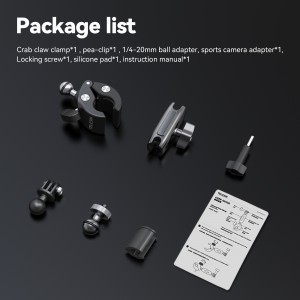 مناسب برای دوچرخه و موتور، سازگار با GoPro و Insta360
