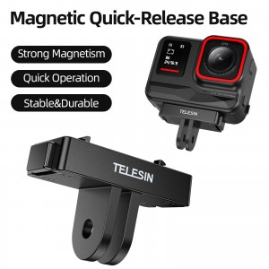 آداپتور مغناطیسی TELESIN برای دوربین‌های Insta360 Ace و Ace Pro – نصب سریع و ایمن