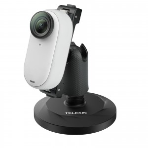پایه مغناطیسی TELESIN برای Insta360 GO 3 مدل MAG-005 | مناسب برای فیلم‌برداری اکشن