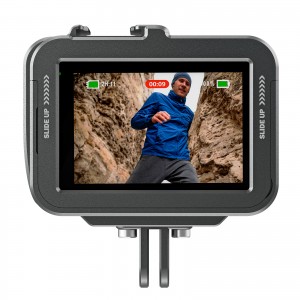 قاب فلزی Telesin آلومینیومی با دسترسی آسان به پورت‌ها و دکمه‌های دوربین GoPro