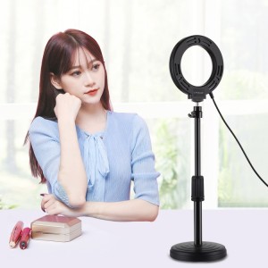 رینگ لایت PULUZ مدل PU391 با قابلیت تنظیم ارتفاع و زاویه نور