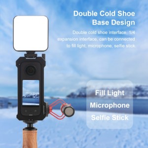 استفاده از قاب محافظ فلزی PULUZ هنگام فیلمبرداری با Insta360 X3