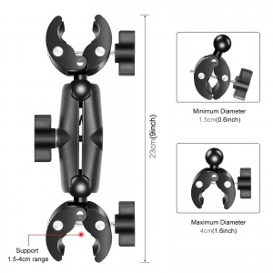 نصب پایه Crab Clamp روی فرمان دوچرخه