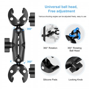 بسته‌بندی پایه Crab Clamp PU489B با متعلقات