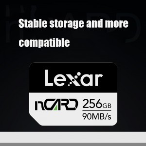 سرعت بالا و عملکرد پایدار کارت حافظه Lexar nCARD 256GB