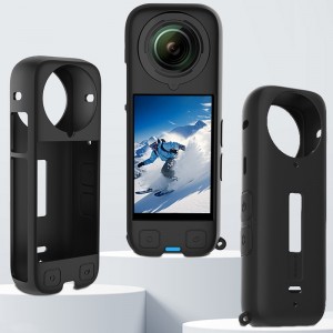 کاور محافظ سیلیکونی Insta360 X4 مقاوم در برابر ضربه و خش