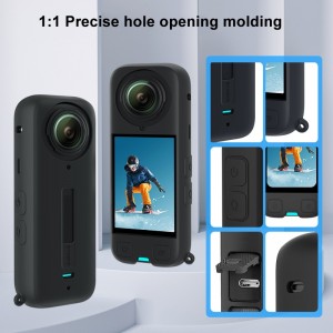 قاب ضد لغزش و ارگونومیک Insta360 X4 در دست کاربر