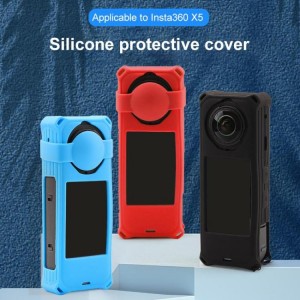 محافظ سیلیکونی Insta360 X5 با سه رنگ متنوع PULUZ