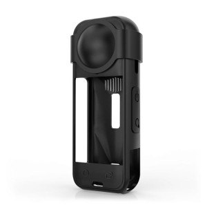 قاب محافظ سیلیکونی دوربین 360 درجه Insta360 X5 مشکی