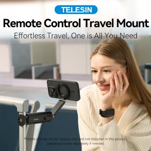 پایه موبایل TELESIN P1-HSS-02 با قابلیت تنظیم زاویه برای ضبط ویدیوپایه موبایل TELESIN P1-HSS-02 با قابلیت تنظیم زاویه برای ضبط ویدیو