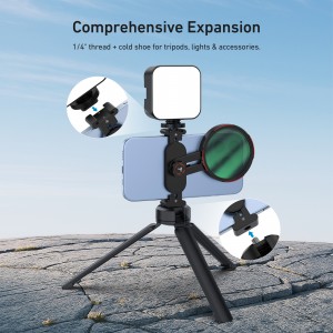 اتصال سریع لنز موبایل با پایه تلسین مدل P3-EAK-02
