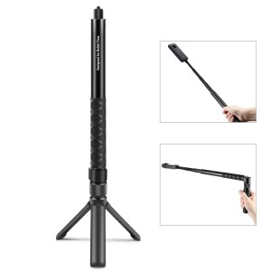 مونوپاد 110 سانتیمتری به همراه سهپایه چرخشی حرفهای PULUZ مدل PU887B