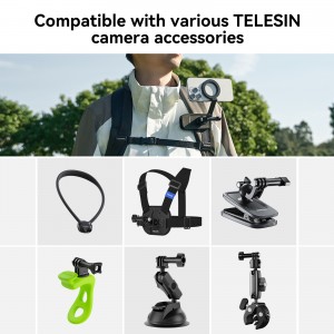 تبدیل TELESIN P7-MB-01 با گوشی در حالت عمودی