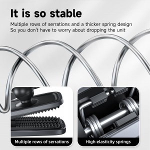 گیره کوله پشتی ۳۶۰ درجه TELESIN – گیره چرخشی حرفه‌ای برای دوربین‌های اکشن مدل GP-JFM-002