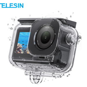 قاب ضد آب دوربین DJI Osmo Action 6 TELESIN مدل S4-WTP-12 | محافظ غواصی حرفه‌ای