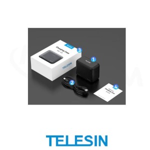 قاب شارژر باتری Insta360 X4 تلسین