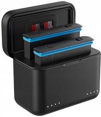 قاب شارژر باتری Insta360 X5 برند TELESIN مدل S0-BCG-42-TIS | شارژ ایمن و حمل حرفه‌ای