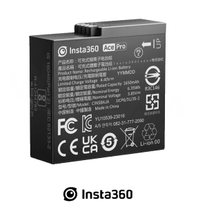 باتری ۱۸۰۰ mAh مدل  Ace Pro-001  برای Insta360 Ace / Ace Pro / Ace Pro 2