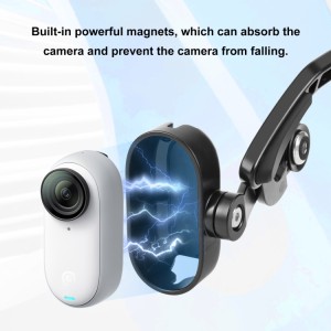 پایه نگهدارنده مغناطیسی دوربین POV برای Insta360 GO 3 / GO 3S برند PULUZ مدل PU974B (مشکی)