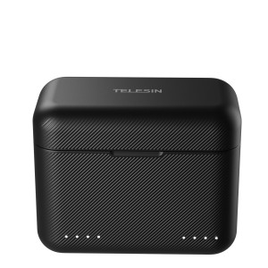 قاب شارژر باتری Insta360 X5 برند TELESIN مدل S0-BCG-42-TIS | شارژ ایمن و حمل حرفه‌ای
