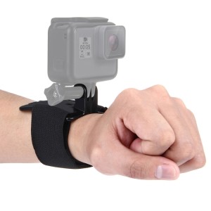 بند مچی قابل تنظیم PULUZ مخصوص GoPro، Insta360 و DJI مدل PU93 | بند نگهدارنده دوربین اکشن 28.5 سانتی‌متری