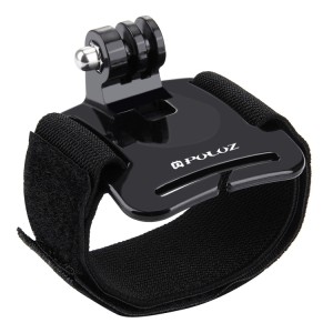 بند مچی قابل تنظیم PULUZ مخصوص GoPro، Insta360 و DJI مدل PU93 | بند نگهدارنده دوربین اکشن 28.5 سانتی‌متری