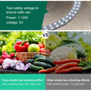نورپردازی حرفه‌ای با LED حلقه‌ای