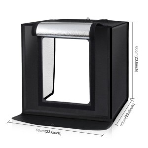 چادر استودیویی PULUZ PU5060 با نور LED 5500K