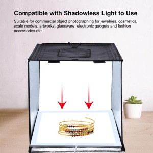 دو پنل LED جعبه نور PULUZ PU5060