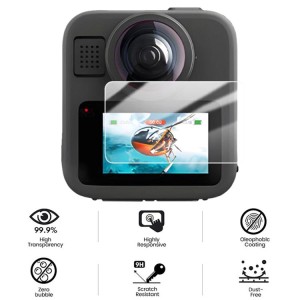 محافظ صفحه نمایش شیشه‌ای Tempered برای GoPro MAX2 HD مدل SYA003123601