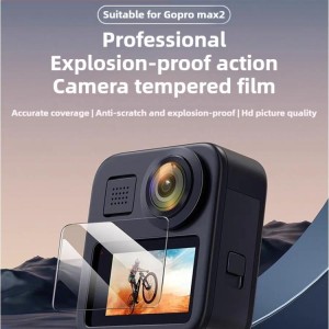محافظ صفحه GoPro MAX2 با شفافیت بالا و بازتاب کم