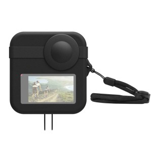قاب محافظ سیلیکونی برای GoPro MAX  به همراه درپوش دو لنز برند پولوز مدل PU454B