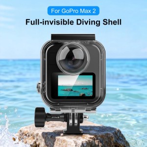 قاب ضد آب برای GoPro MAX2 تا عمق 45 متر برند پولوز مدل PU1098T