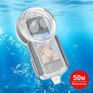 قاب ضد آب و غواصی برای Insta360 X5 تا عمق 50 متر PULUZ  مدل PU1206T