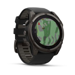 ساعت ورزشی هوشمند گارمین Garmin fēnix 8 51mm Solar Sapphire – خاکستری کربنی