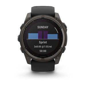 Garmin Fenix 8 Solar Sapphire Carbon Gray