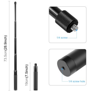 مونوپاد تلسکوپی 5 قسمتی PULUZ PU814