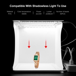 لایت باکس PULUZ PU5029 با دو پنل LED